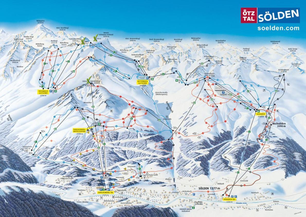 Appartement Bichl Sölden Dış mekan fotoğraf